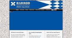 Desktop Screenshot of harrodco.com